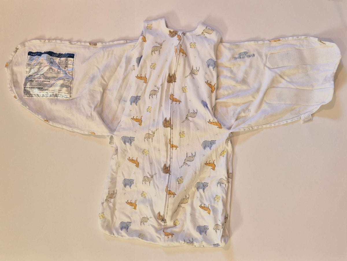 3-6M Halo Sleep Sack Swaddles Bundle of 2, 0-6 Months (Small)