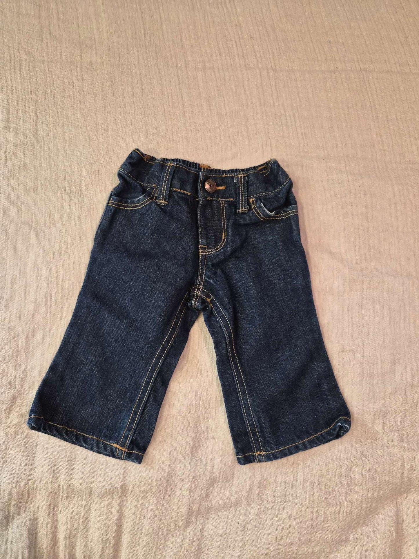3M OshKosh B'gosh Baby Dark Wash Bootcut Jeans, Kids 3 Month (0-3M)