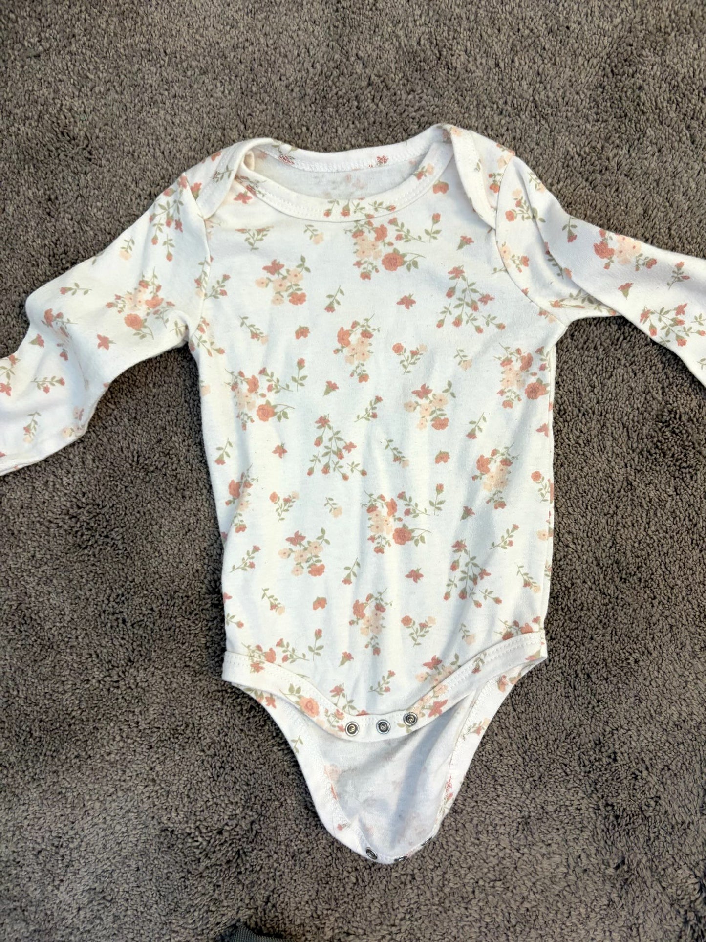 Shabby Chic Corduroy Dress and shirt matching set (6-9 months)