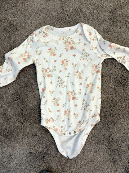 Shabby Chic Corduroy Dress and shirt matching set (6-9 months)