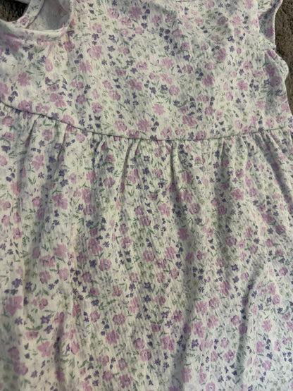Carter's Clothing Bundle - 4 piece Lavender floral for baby girl (0-3 months), Kids 3 Month (0-3M)