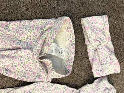 Carter's Clothing Bundle - 4 piece Lavender floral (3 m), Kids 3 Month (0-3M)