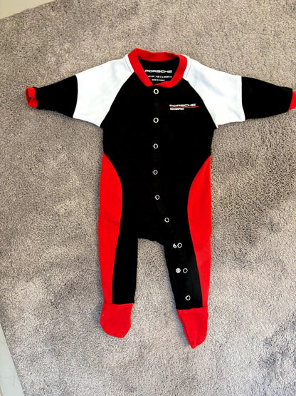 Authentic Porsche onesie / sleeper (6 months), Kids 6 Month (3-6M)