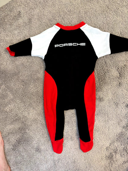 Authentic Porsche onesie / sleeper (6 months), Kids 6 Month (3-6M)