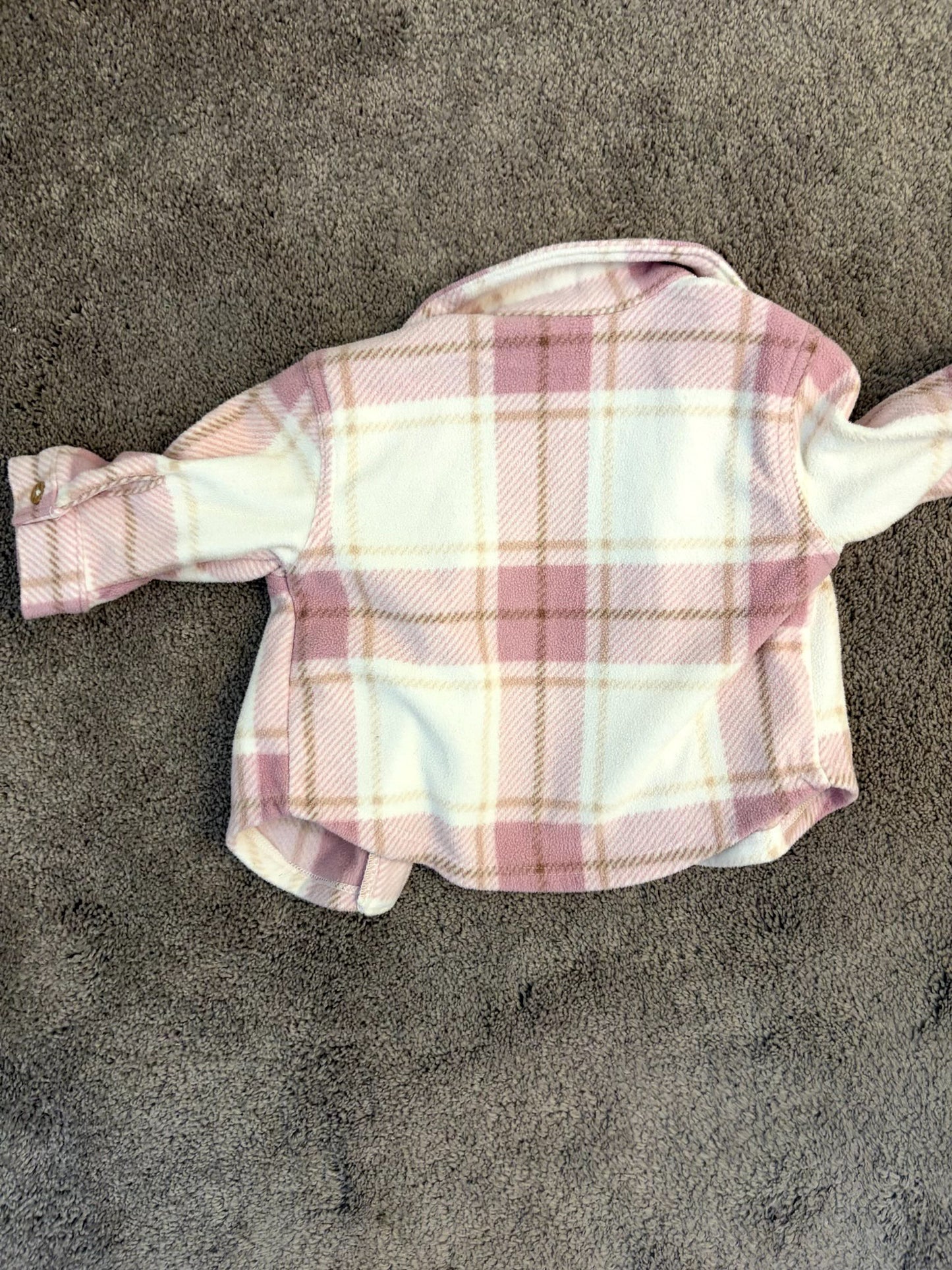Carter's 0-3 month outerwear bundle (pink) - sweater and jacket, Kids 3 Month (0-3M)