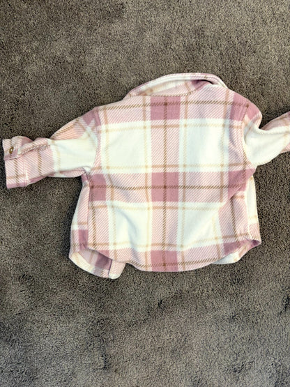 Carter's 0-3 month outerwear bundle (pink) - sweater and jacket, Kids 3 Month (0-3M)