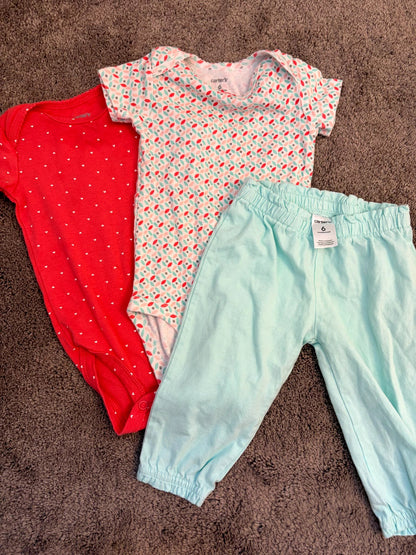 Carter's 3-6 month outfit bundle , Kids 6 Month (3-6M)