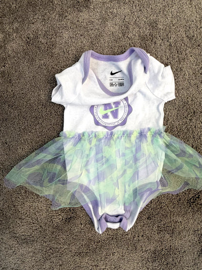 Nike onesie with sport skirt, 0-3 month, Kids 3 Month (0-3M)