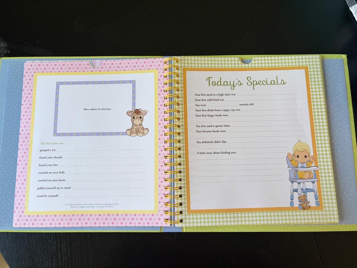 Precious Moments Baby's First Year Baby Book