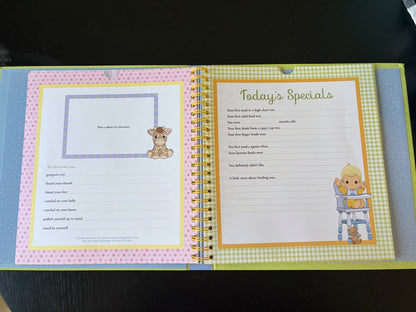 Precious Moments Baby's First Year Baby Book