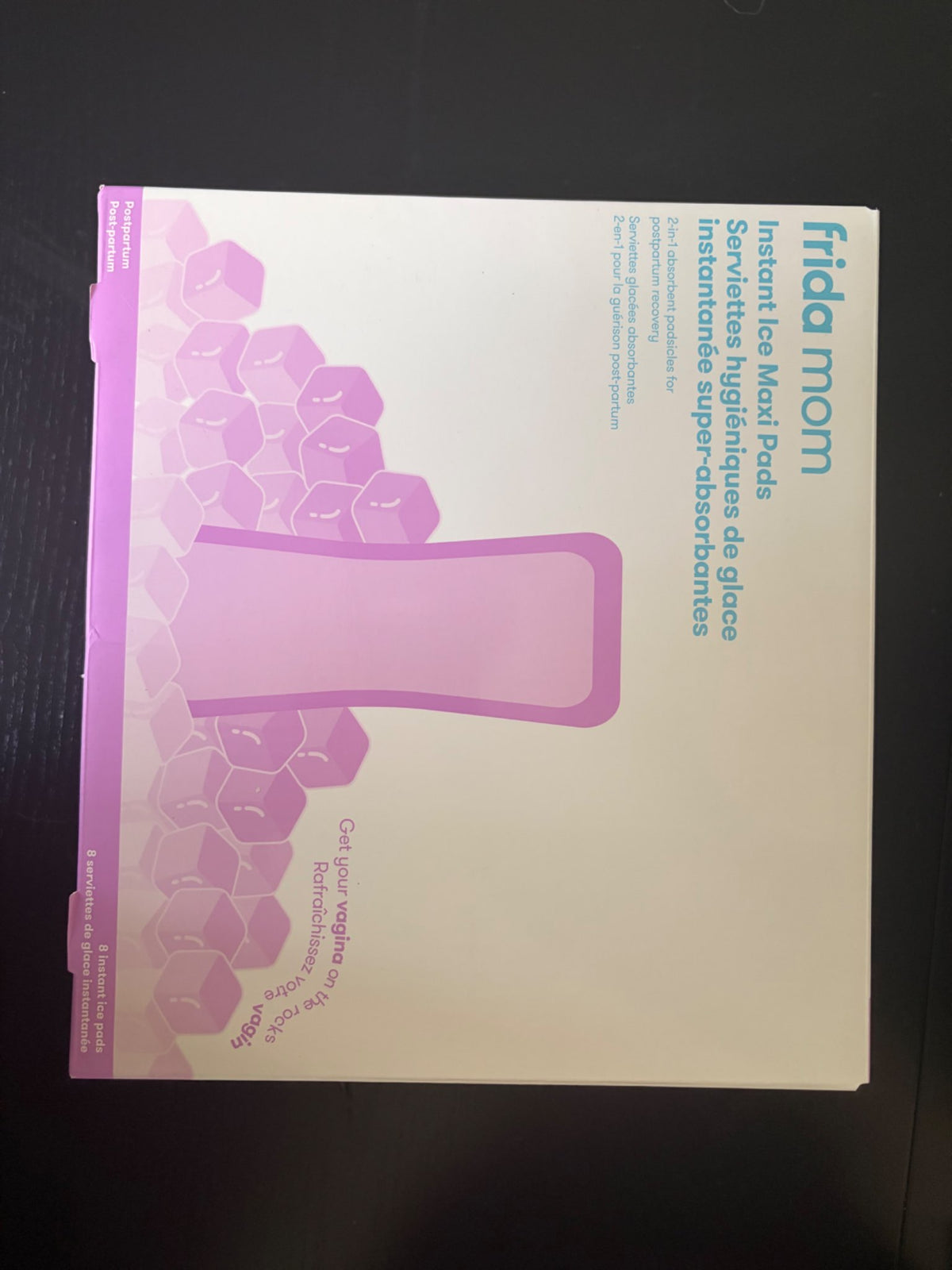 Frida Mom Instant Ice Maxi Pads (8 count) MSRP $40.00