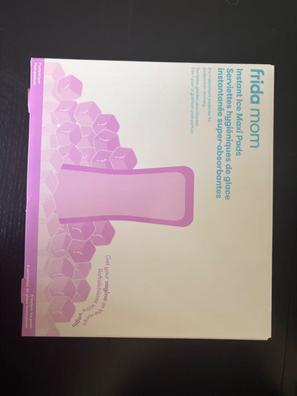 Frida Mom Instant Ice Maxi Pads (8 count) MSRP $40.00