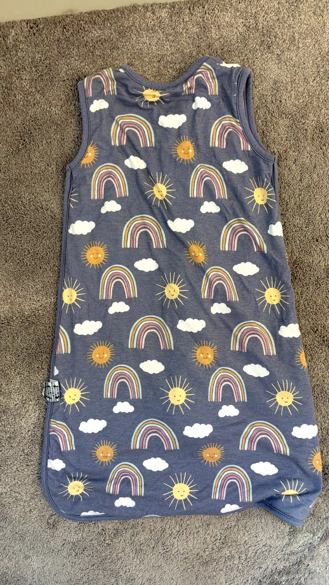 Copper Pearl Rainbow Sunshine Sleep Sack (0-6 months), 0-6 Months (Small)