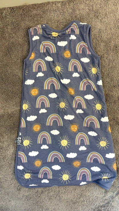 Copper Pearl Rainbow Sunshine Sleep Sack (0-6 months), 0-6 Months (Small)