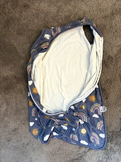 Copper Pearl Rainbow Sunshine Sleep Sack (0-6 months), 0-6 Months (Small)