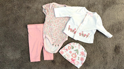 4 piece newborn baby clothing set (nb), Kids Newborn