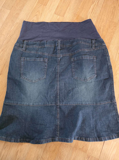 Maternity jean skirts XXL , Maternity 2XL+ (18+)