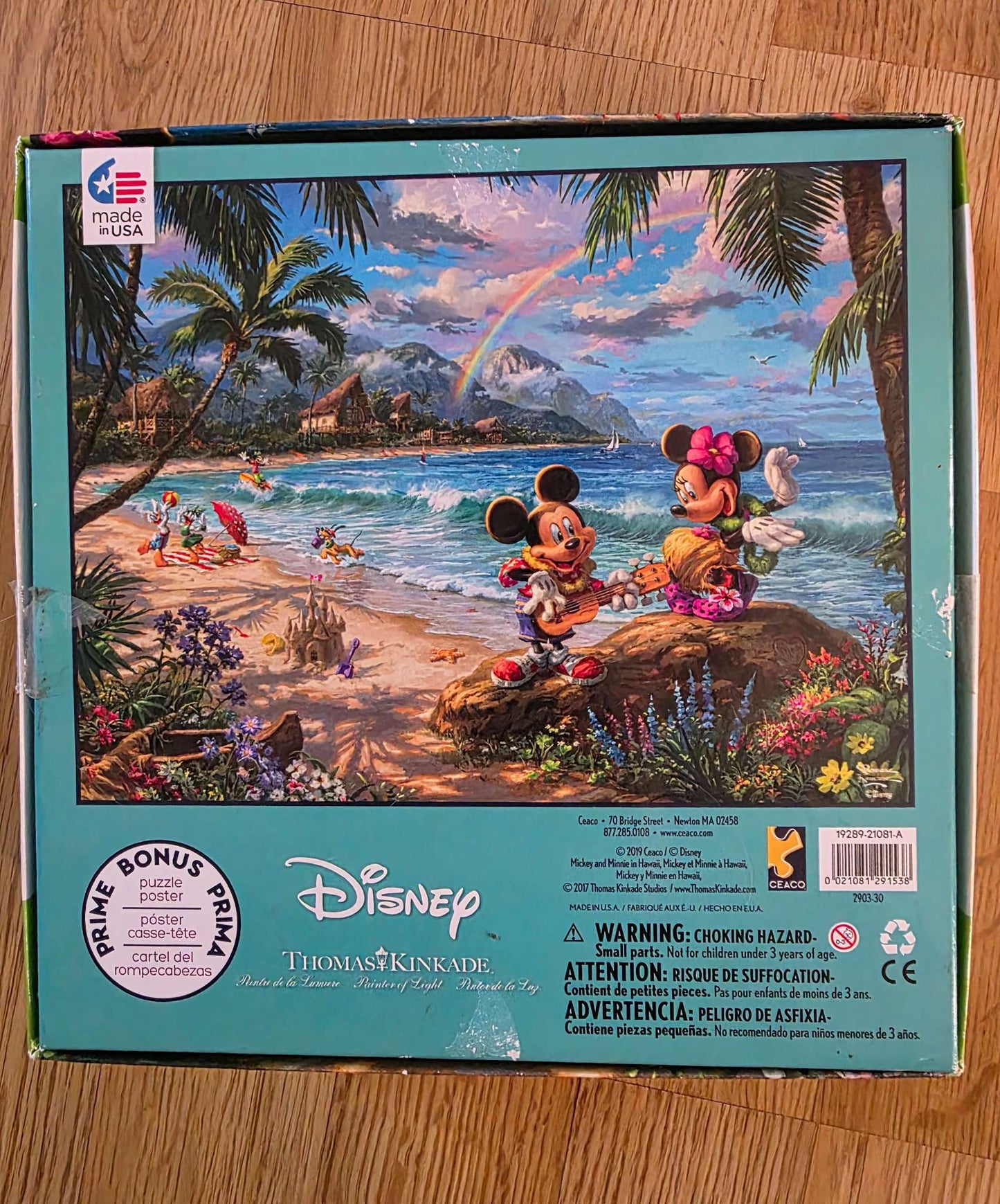 Thomas Kinkade Mickey Mouse Puzzle