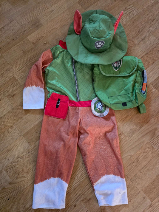 Paw Patrol Tracker costume xs, Kids 4/4T