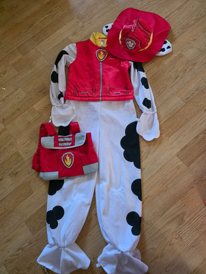 Paw Patrol Marshall costume sz sm, Kids 5/5T