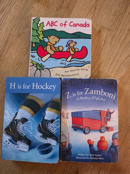 Canadian ABC's board books