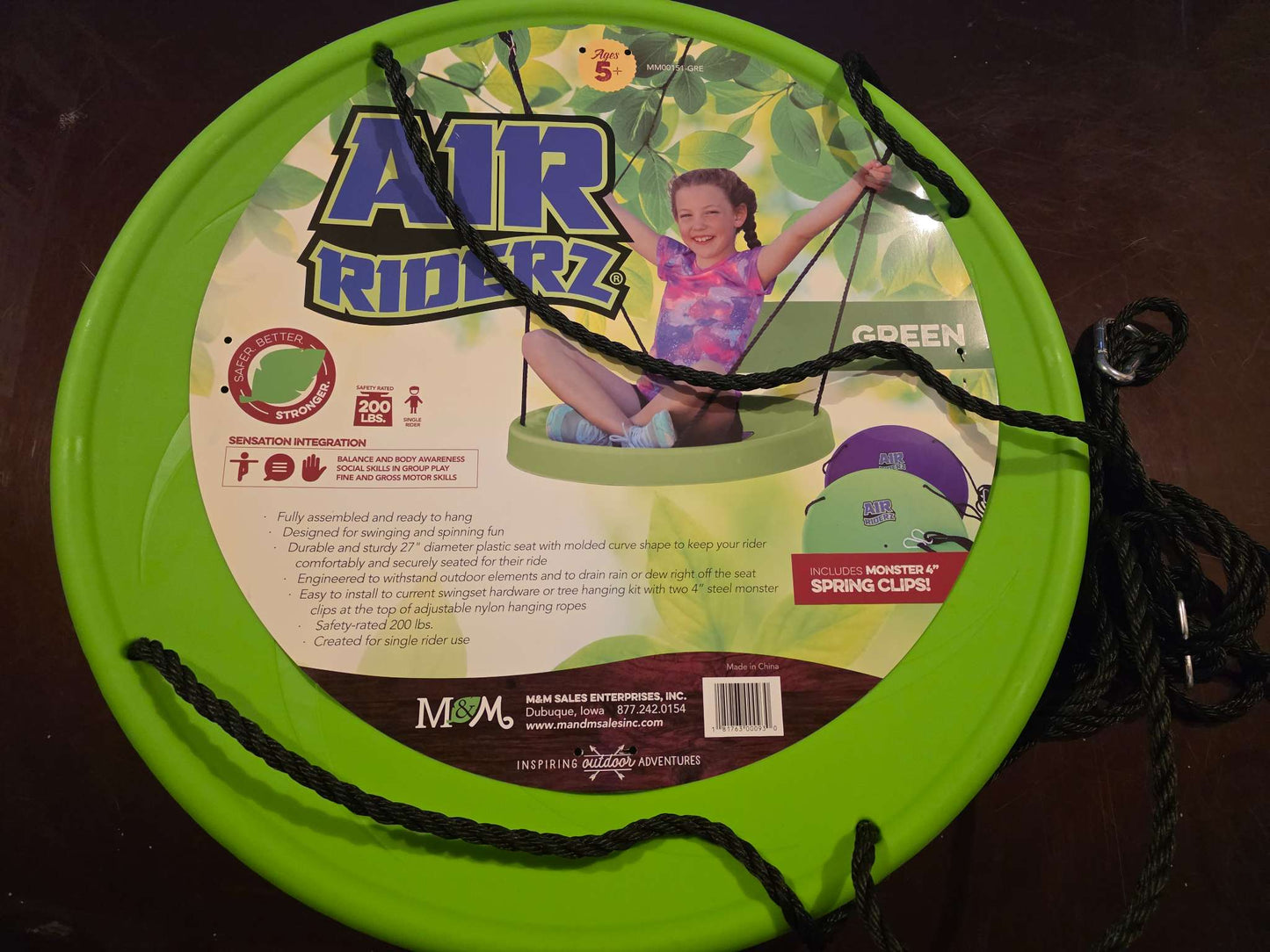 Air Riderz Saucer Swing