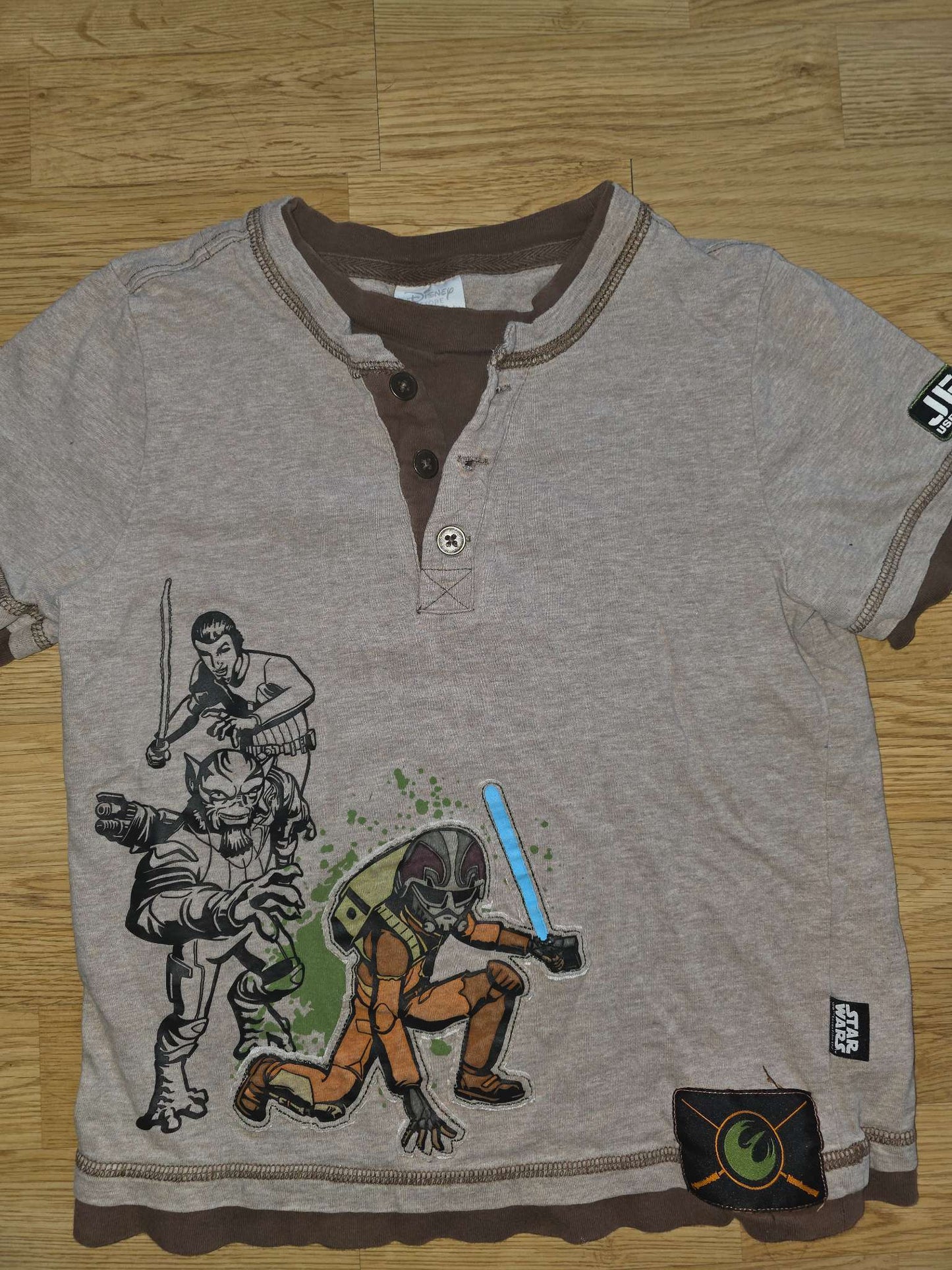 Star Wars shirts sz7/8, Kids 7