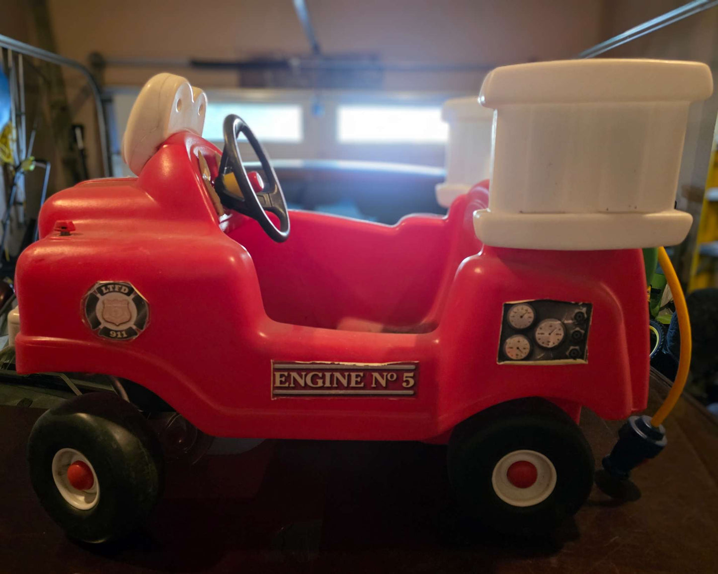 Little Tykes ride-in Fire Truck