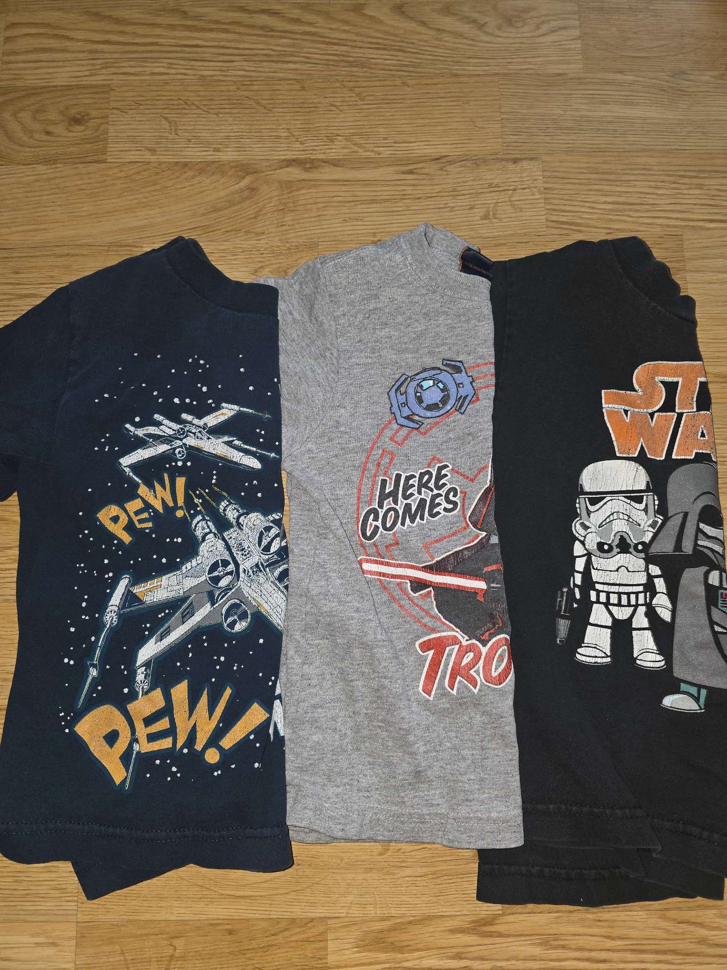 Star Wars Shirts sz 4, Kids 4/4T