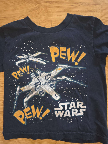 Star Wars Shirts sz 4, Kids 4/4T