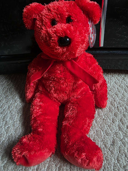 Ty Sizzle the Bear Beanie Buddy