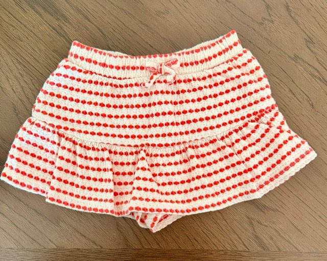 Striped Skort ❤️🤍, Kids 3T