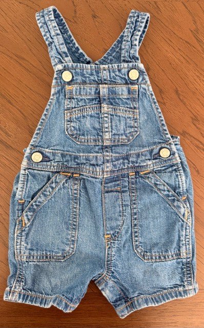Denim Short Overalls 💙, Kids 18 Month (12-18M)
