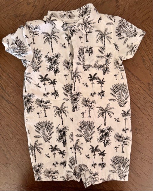 Tropical Button-Up Romper 🌴, Kids 18 Month (12-18M)