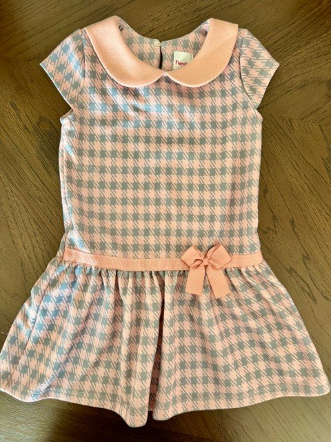 Collar Pink Dress, Kids 4/4T