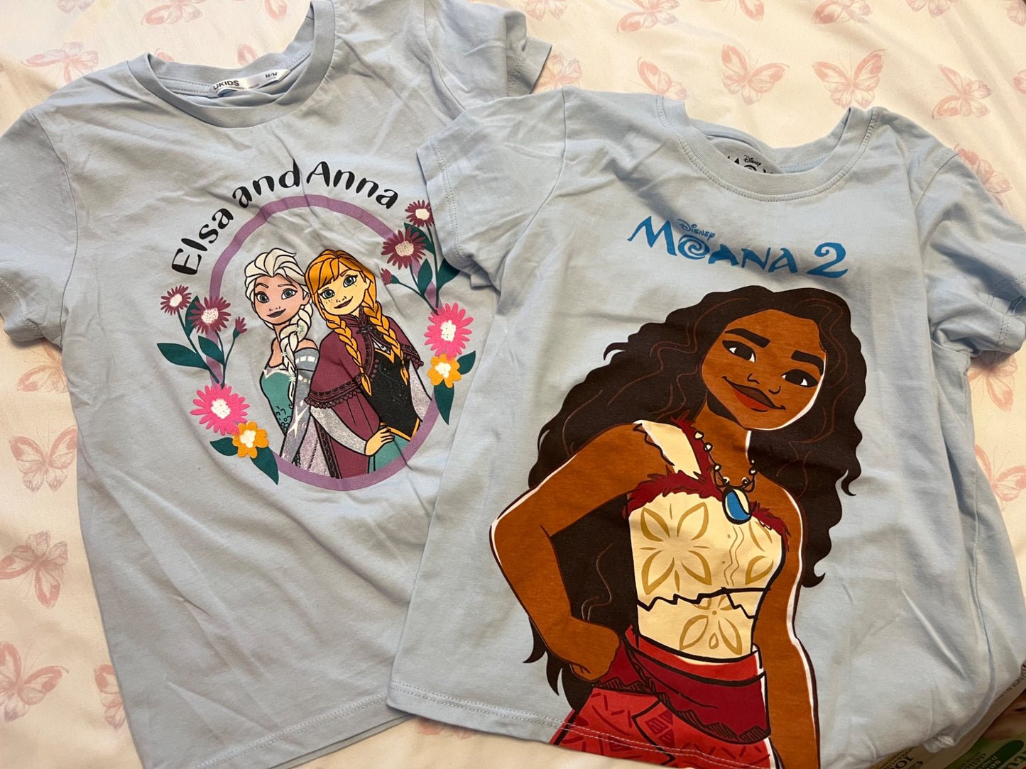 Disney character tshirts, Kids 10