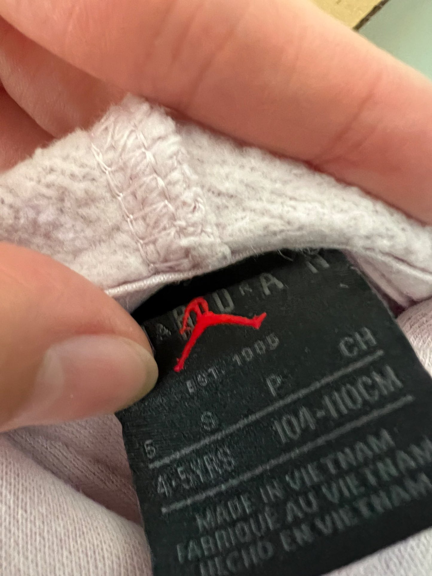 Jordan’s hoodie, Kids 4/4T