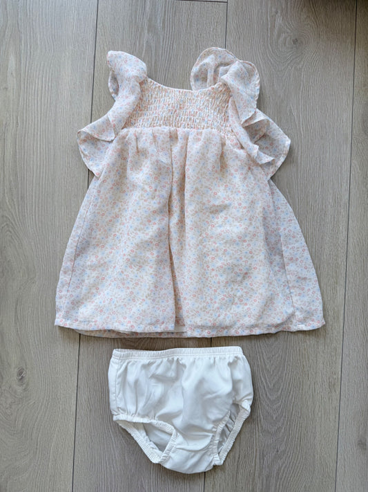 Baby Girl Flower Dress, Kids 6 Month (3-6M)