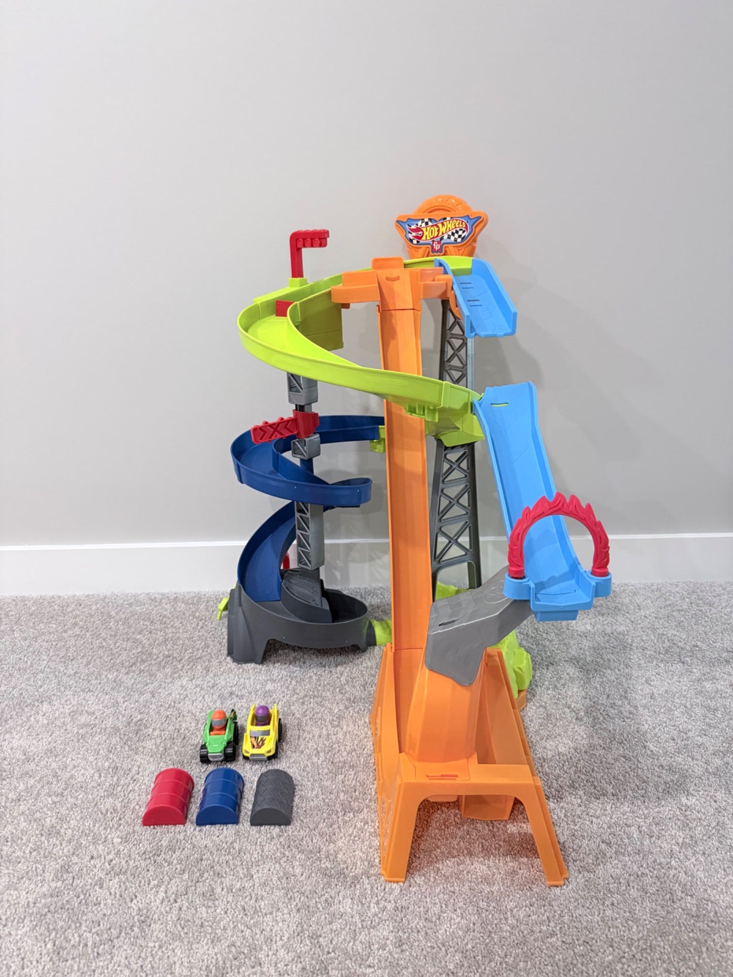 Fisher Price Little People Hot Wheels Race Track