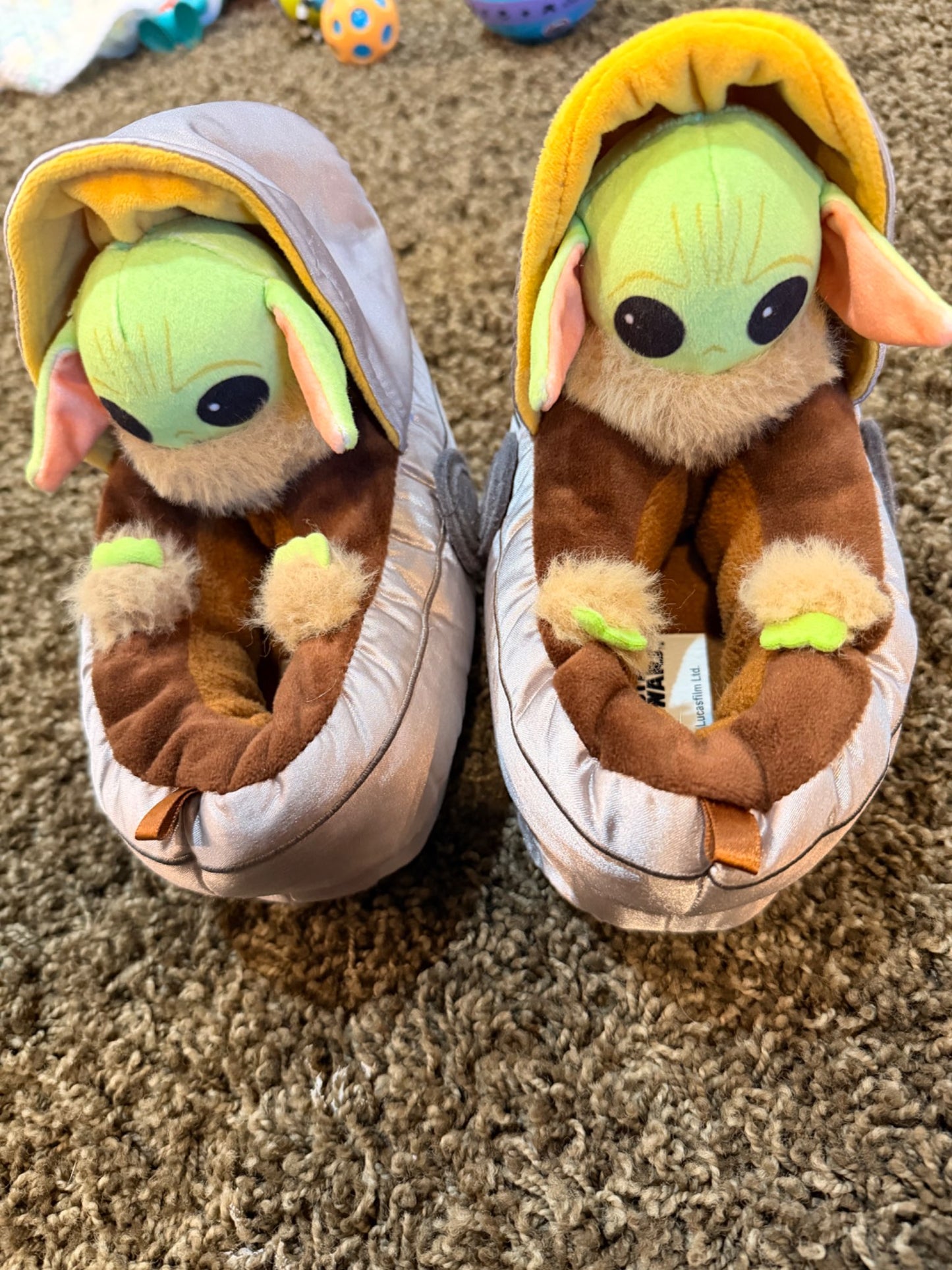 Baby Yoda Slippers Baby Gap , Shoes 7.5 (Toddler:2-4yr)