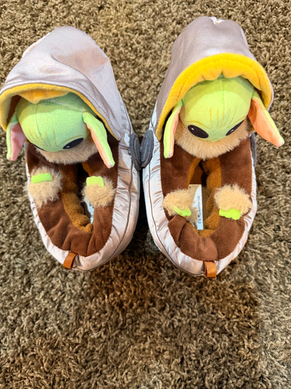 Baby Yoda Slippers Baby Gap , Shoes 7.5 (Toddler:2-4yr)