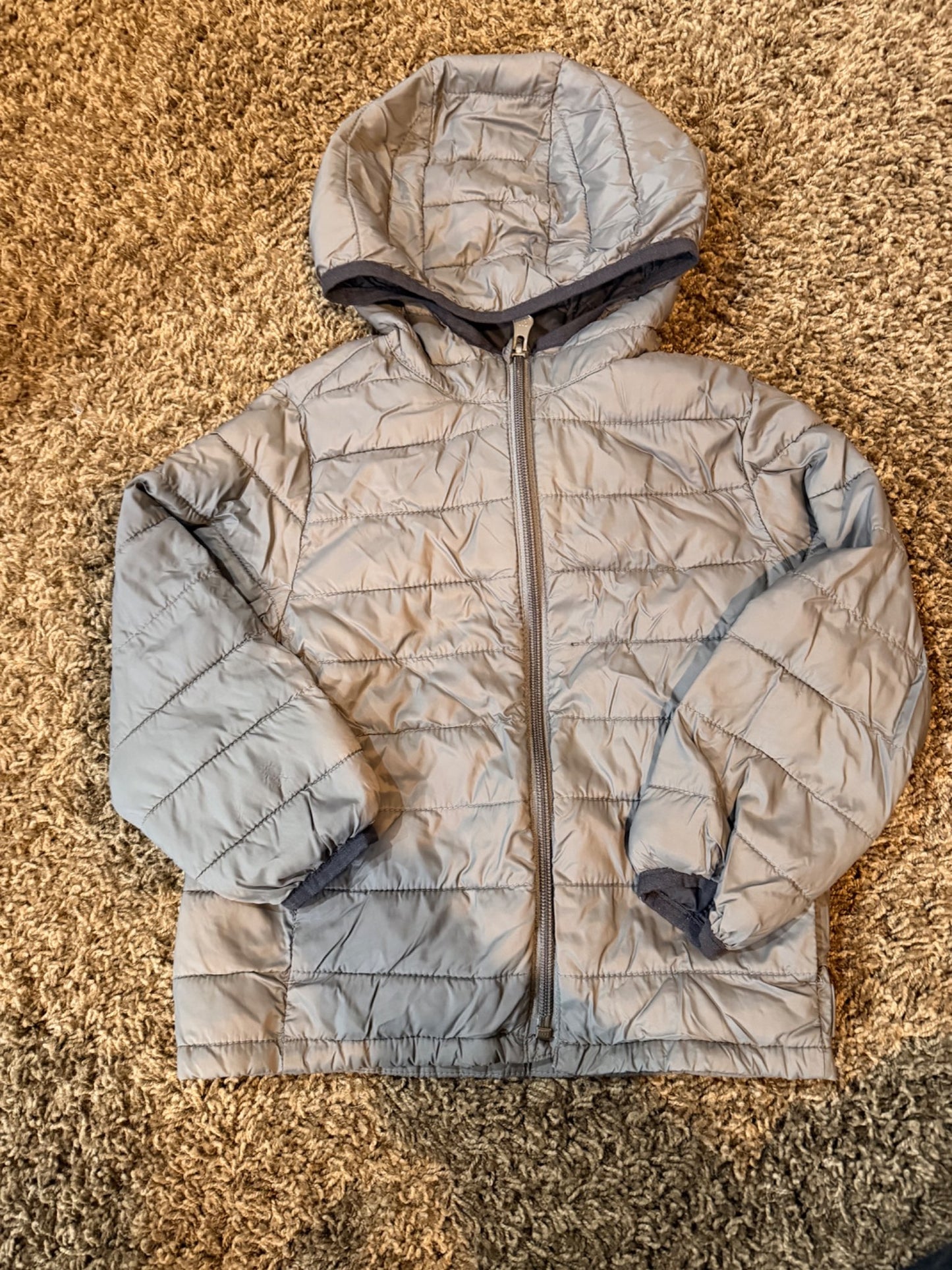 Grey Gap Coat , Kids 4/4T