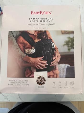 Baby Bjorn carrier One Leopard MSRP $275