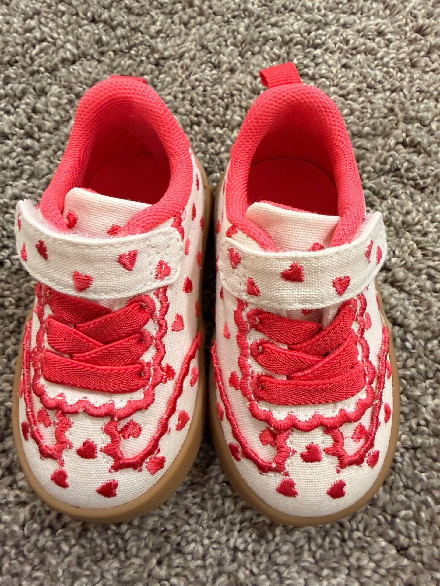 H&M Heart Sneakers , Shoes 5 (Walkers:12-24 mth)