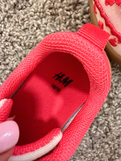 H&M Heart Sneakers , Shoes 5 (Walkers:12-24 mth)