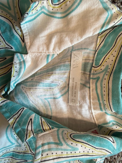 Boys Zara Palm Tree Shirt, Kids 6/6X