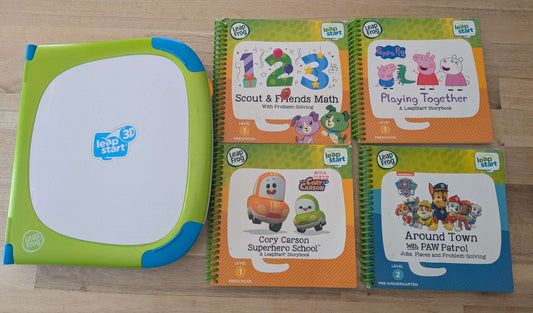 Leapfrog - LeapStart 3D and 3 Leapfrog books