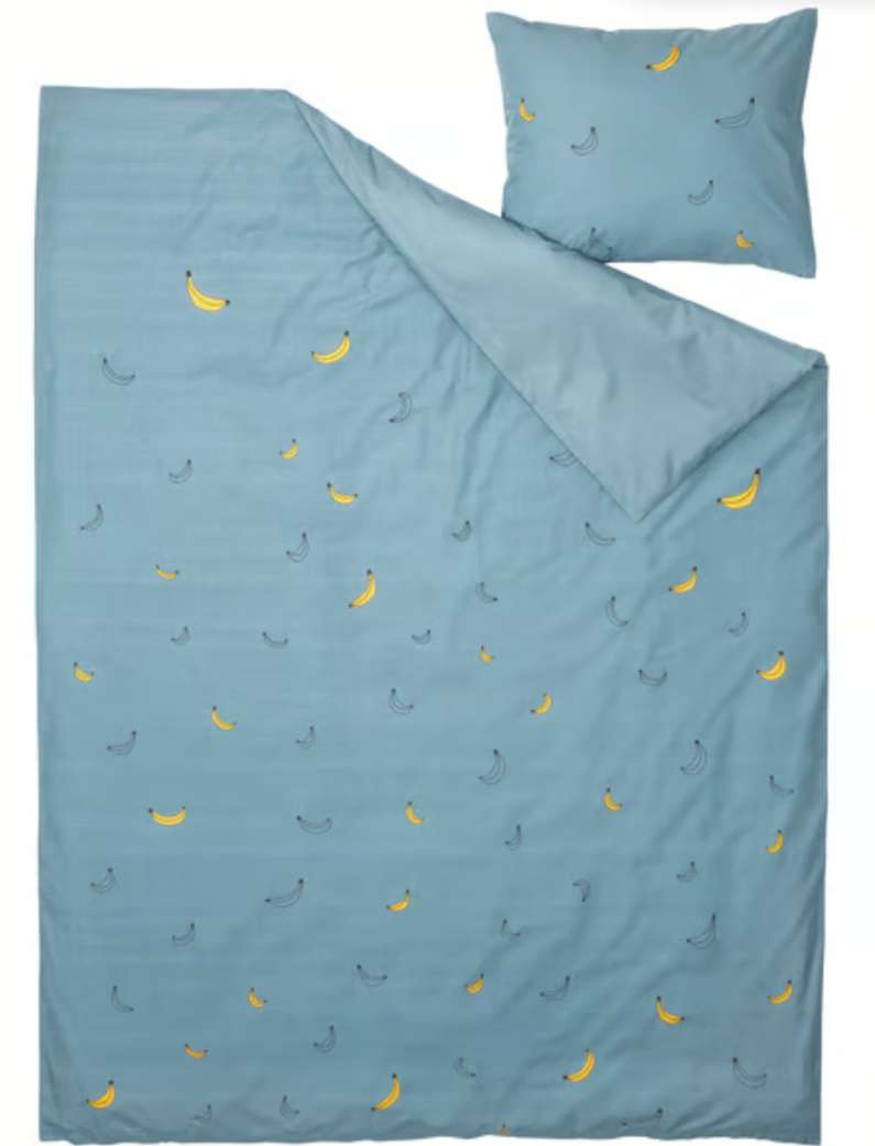 Banana Duvet Cover with Pillowcase