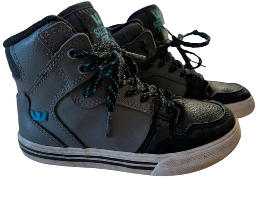 Supra Vaider High Top Skate Shoe (12), Shoes 12 (Toddler:2-4yr)
