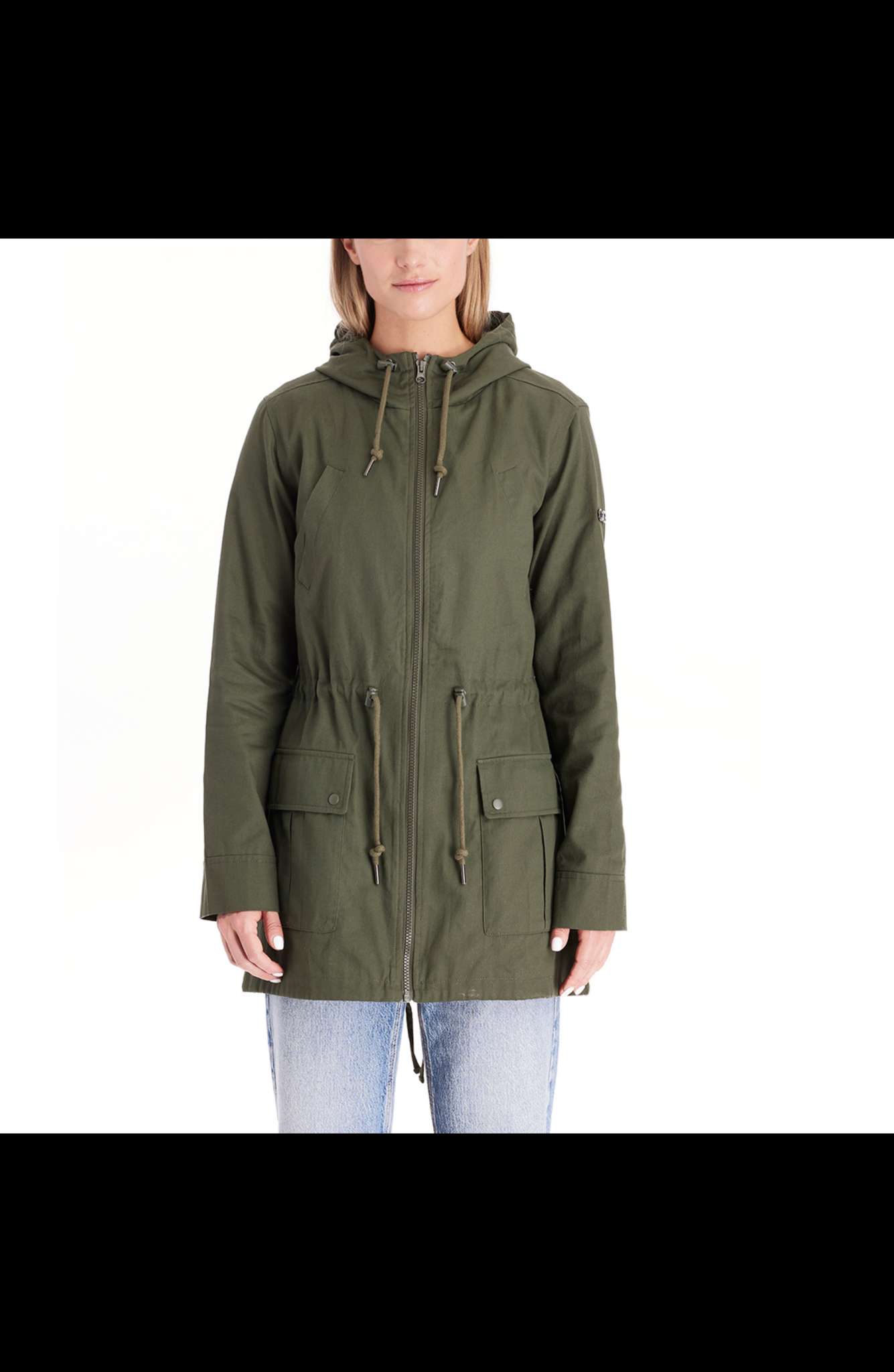 Modern Eternity - Maternity Lara - 3 in 1 Cotton Jacket Military Style, Maternity XS (0-2)